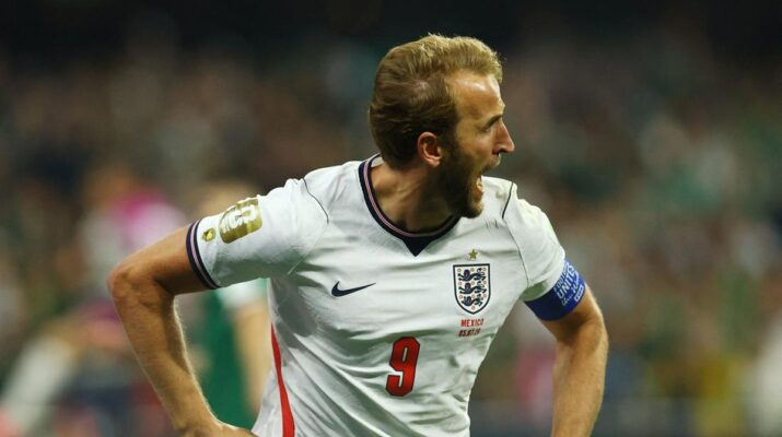 Harry Kane Rayakan Kelolosan Inggris dengan Gaya Unik Bergaya Mickey Mouse