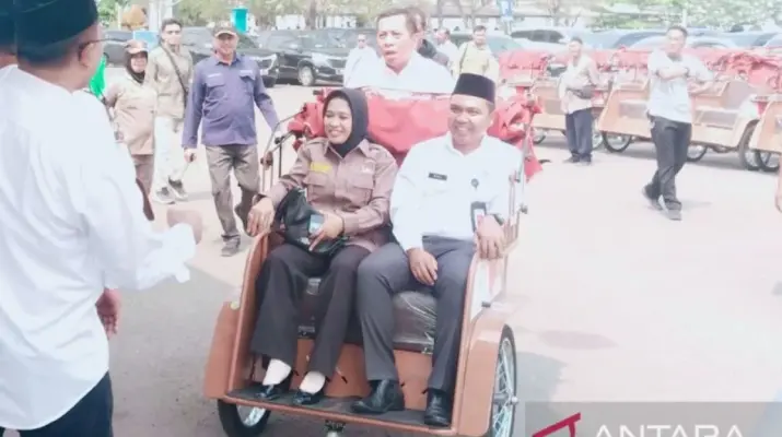 Bupati Karawang Tegaskan Becak Listrik Bantuan Presiden Tidak Boleh Dijual